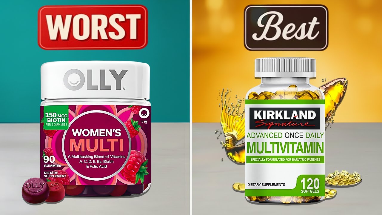 8 Multivitamins Ranked Worst to Best