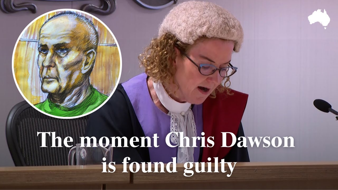 Moment Chris Dawson is found guilty in carnal knowledge trial: Judge's verdict