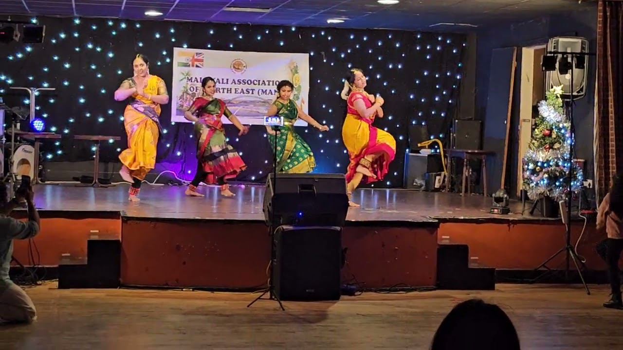 Newcastle, New Year Dance Ramya, Sandra, Siji & Sajitha, 30/12/2025. Part 1.