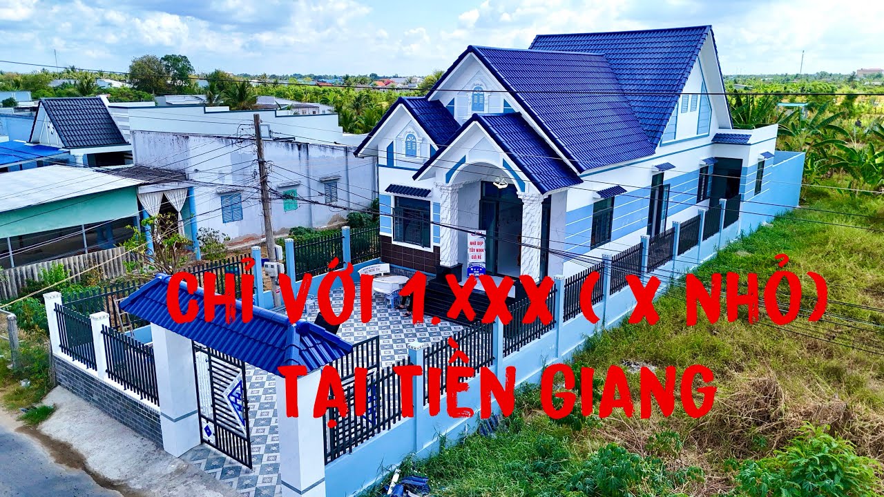Mẫu Nhà Mái Thái Chỉ Với 1 tỷ 1xx Nhà Đẹp Tây Ninh Giá Rẻ