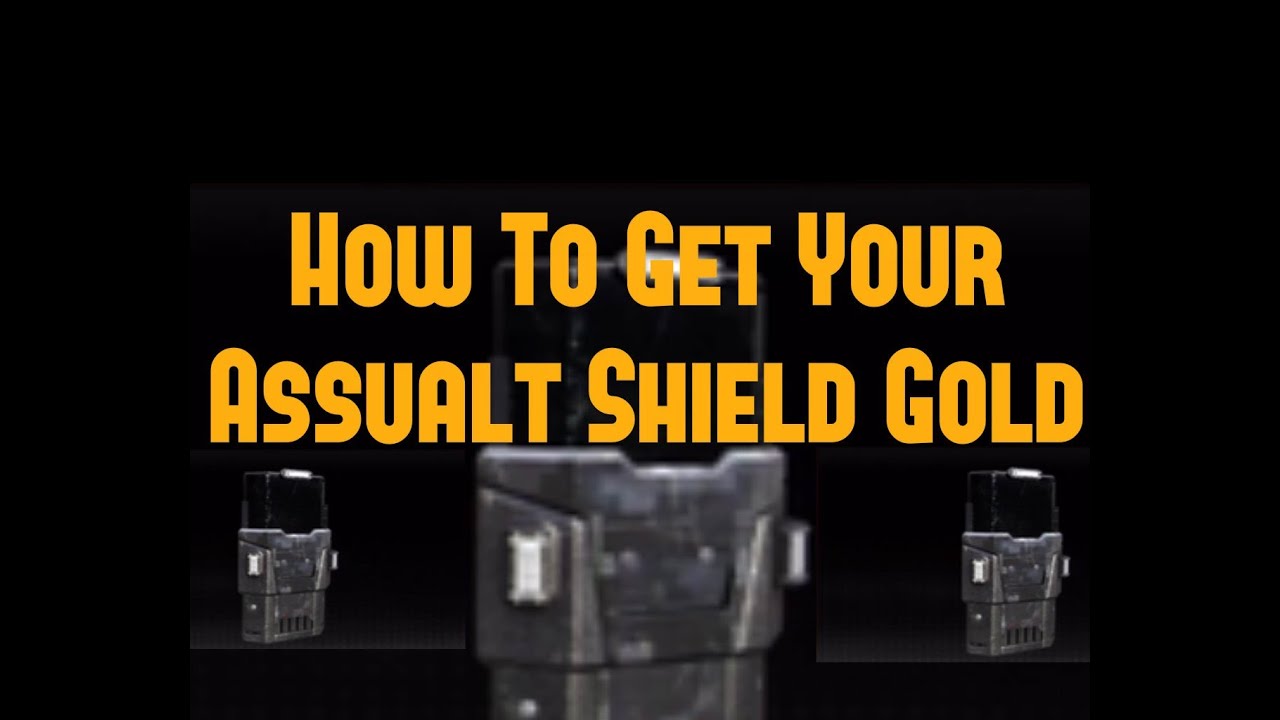 How To Level Up Your Assault Shield