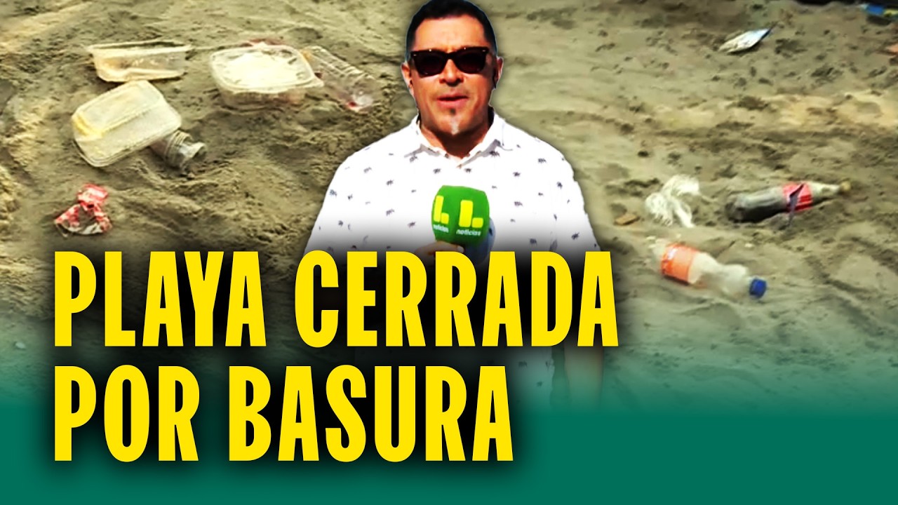 Cierran playa Agua Dulce el domingo por suciedad y bañistas apoyan: 