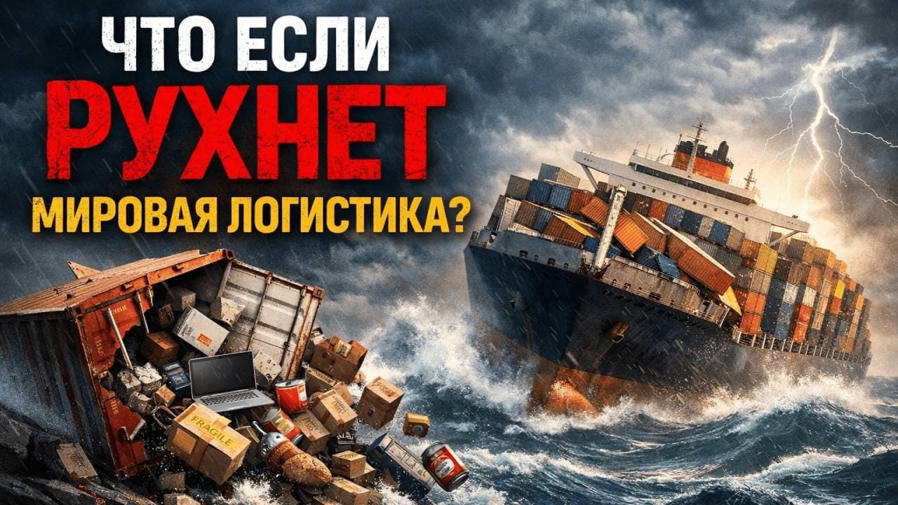 ЧТО БУДЕТ ЕСЛИ РУХНЕТ МИРОВАЯ ЛОГИСТИКА? #ai