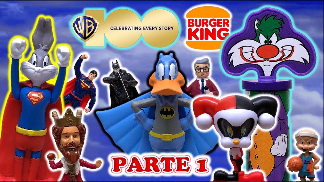 BURGER KING - LOONEY TUNES x DC Comics | Colección 100 Años de WARNER BROS - TOY SHOTS (2025)