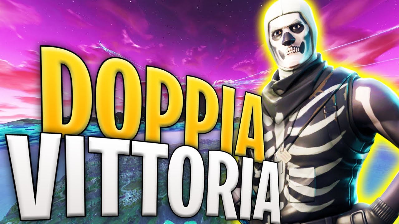 DOPPIA VITTORIA LEGGENDARIA NELLA BATTAGLIA SUPREMA DI FORTNITE!!