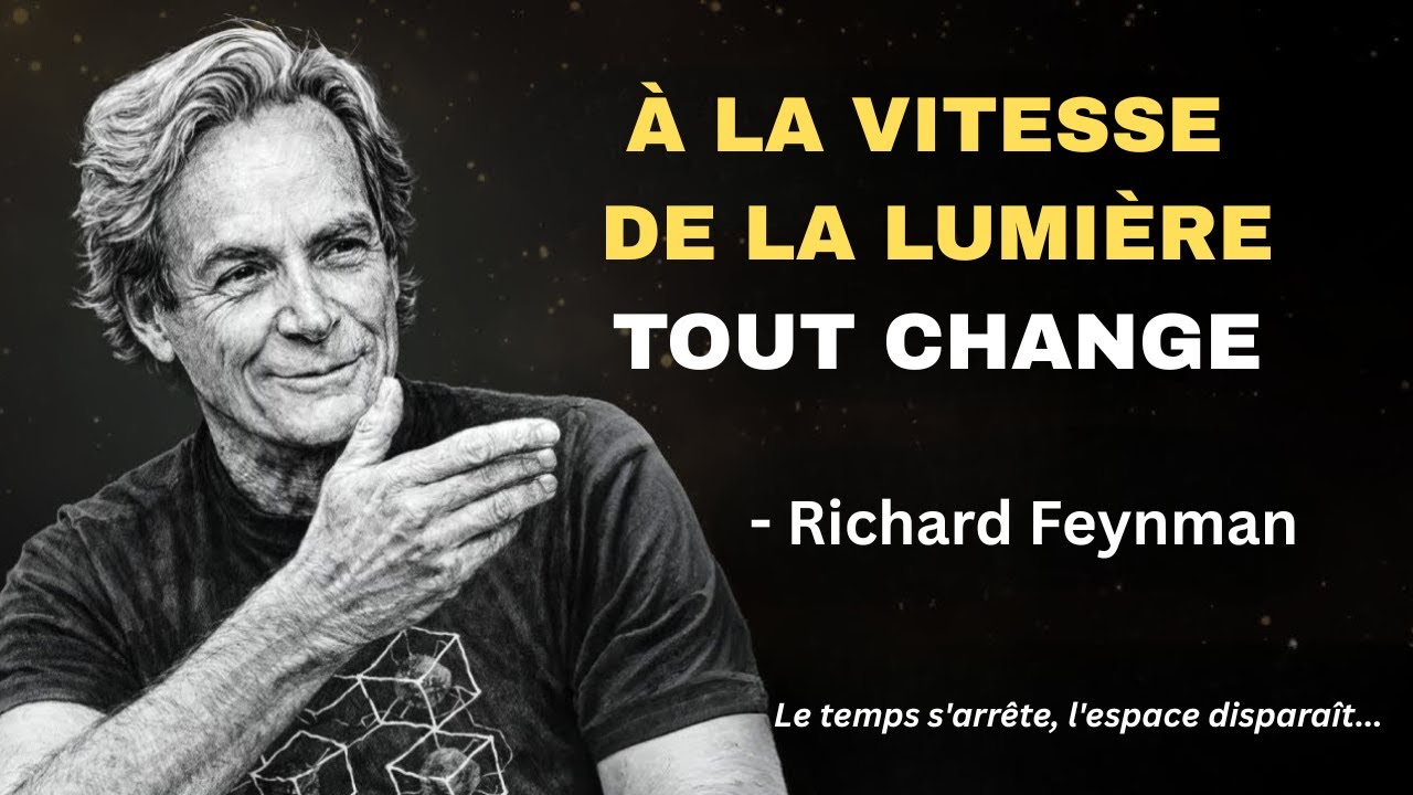 Richard Feynman a expliqué ce qui se passe réellement à l'approche de la vitesse de la lumière — et