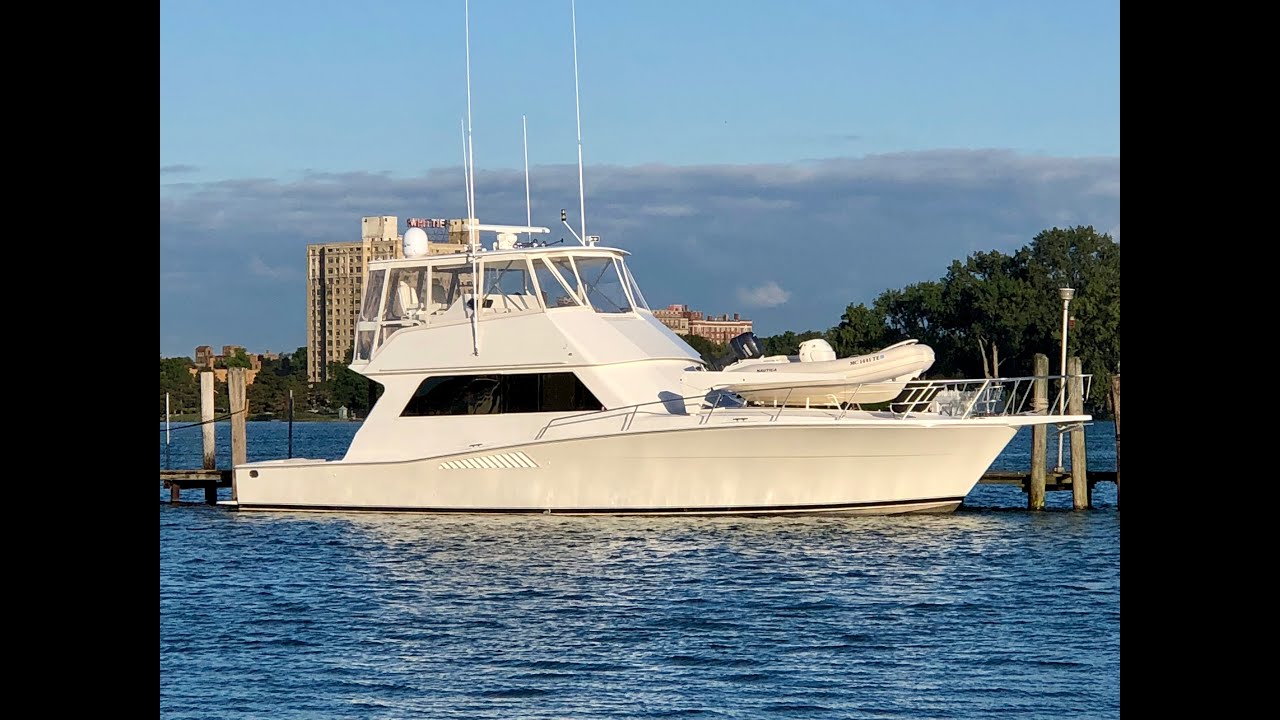 1996 Viking 53 Convertible; SOLD
