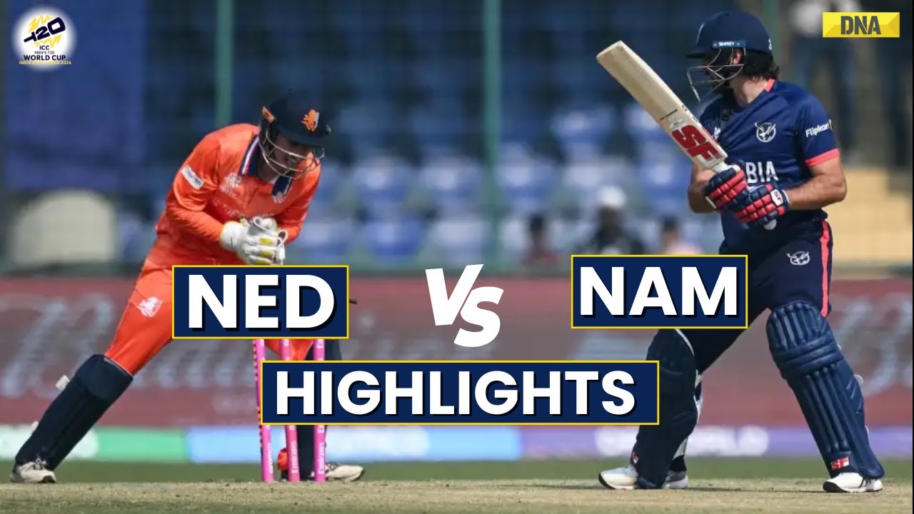 NED Vs NAM Highlights: Netherlands Beat Namibia By 7 Wickets | T20 World Cup 2026 | Cricket News