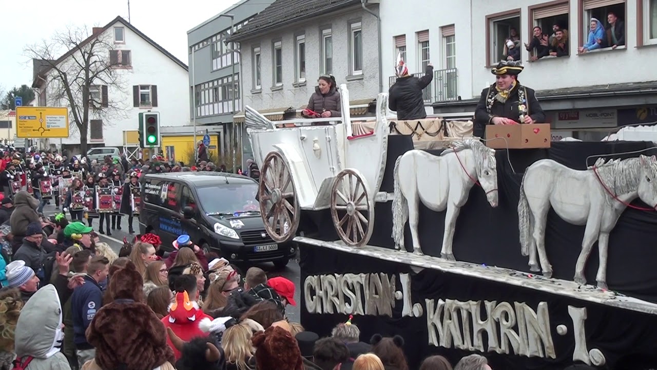 Faschingsumzug Nidda 2018 Teil 1