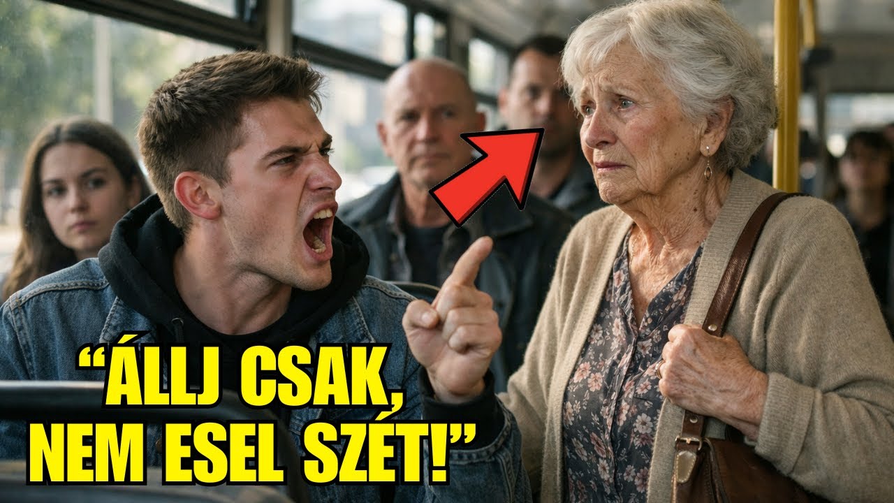 Megalázta az öregasszonyt a buszon… aztán jött a sokk