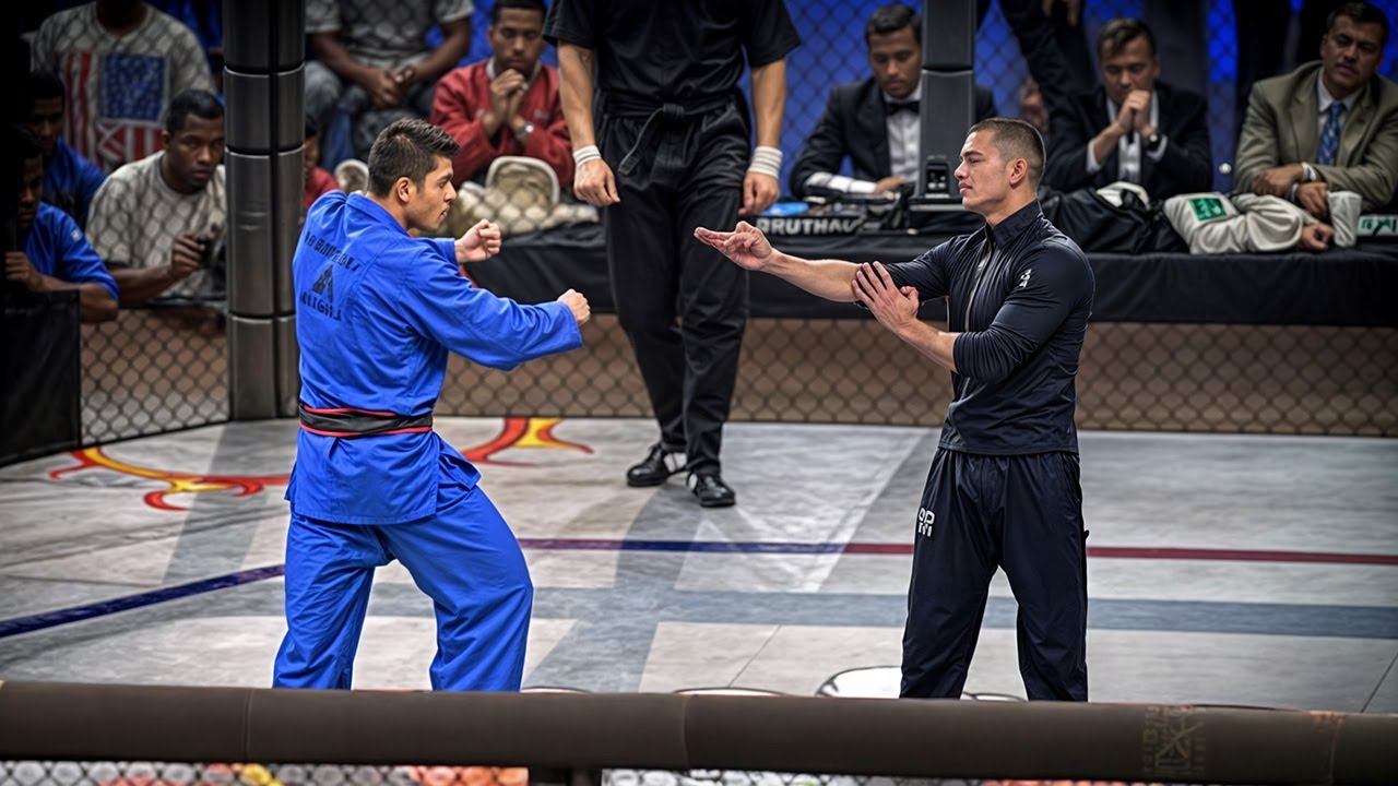 Real Fight Wing Chun vs Expert Jiu Jitsu , Who Wins?