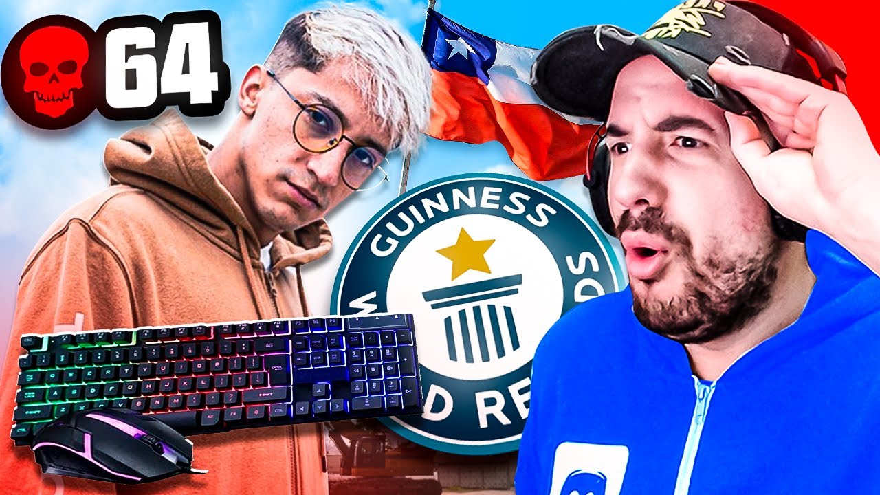 CHILE LOGRA el NUEVO RECORD del MUNDO de WARZONE con TECLADO Y RATÓN *Dracul1nx 64 KILLS*