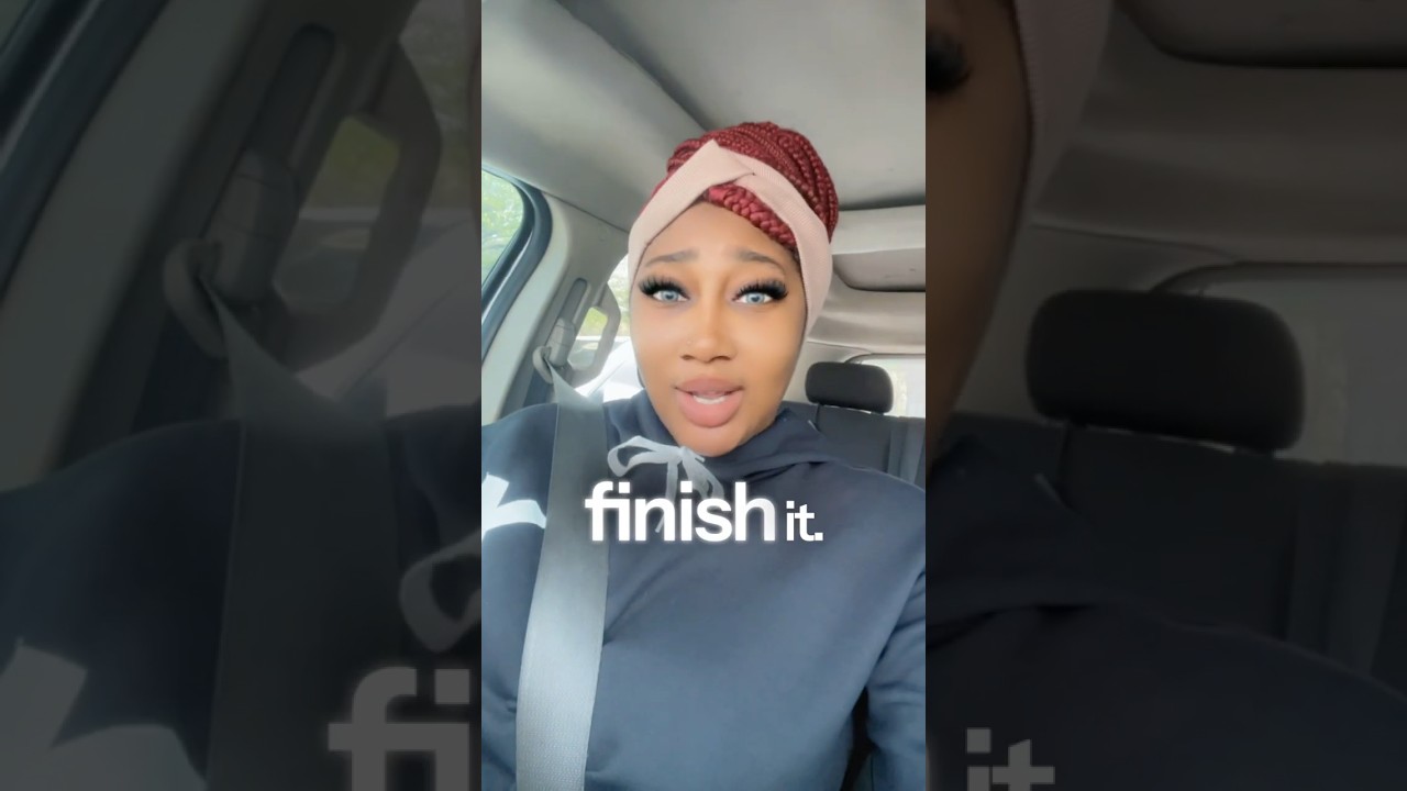 Day 12 of 365. Finish what you start!