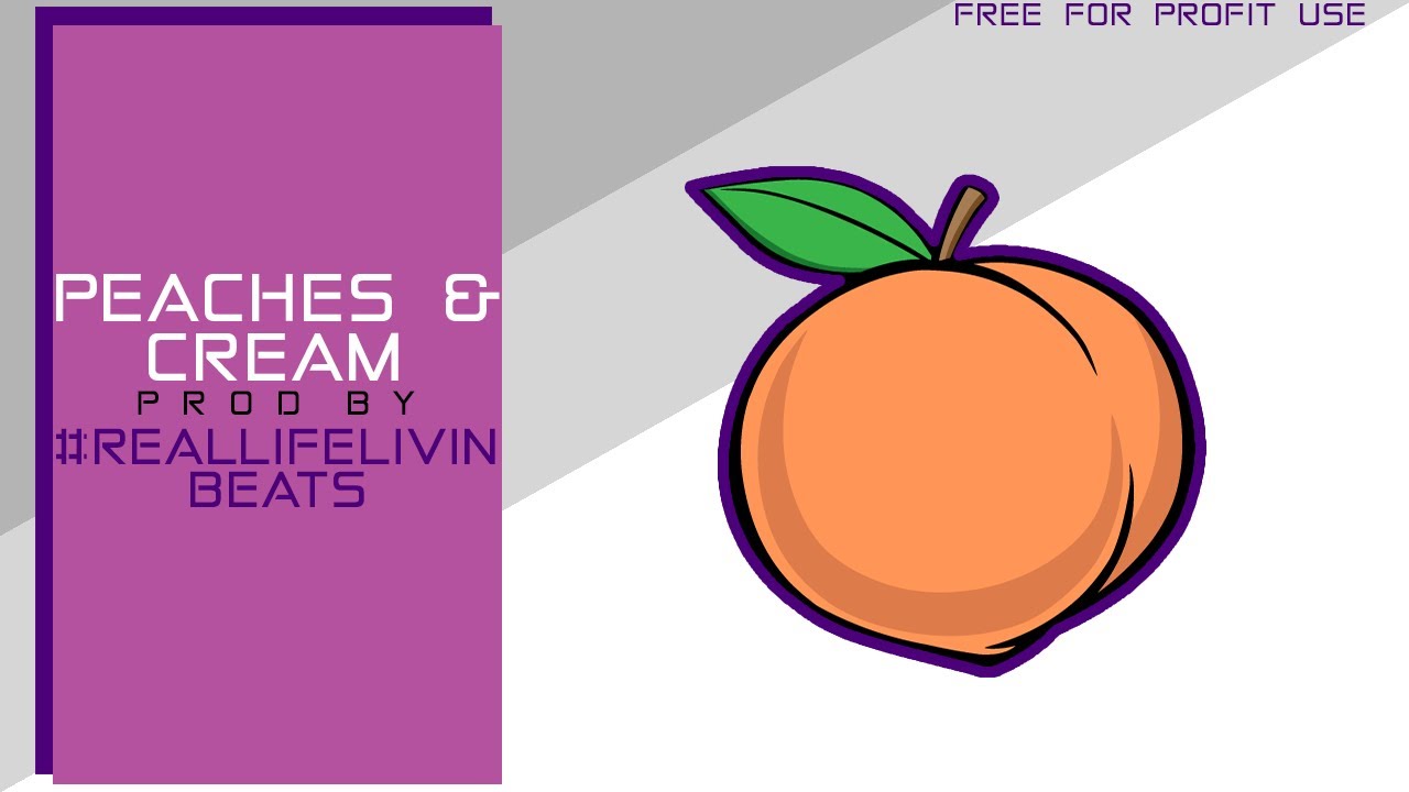 (FREE FOR PROFIT USE) Chill Flow Rap Type Beat "Peaches & Cream (NO TAGS) Free Beats For Profit 2021