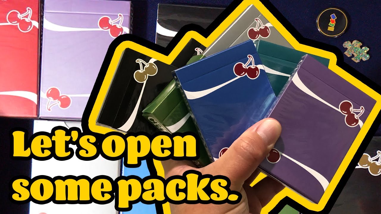 Which is the best Cherry Casino deck? Cherry Casino Playing Cards Deck Review Let's open some packs.