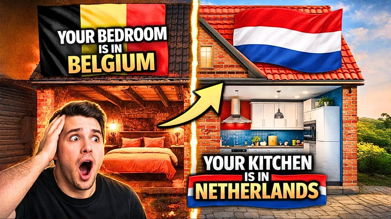 There's a Town Where Your Bedroom is in BELGIUM But Your Kitchen is in NETHERLANDS