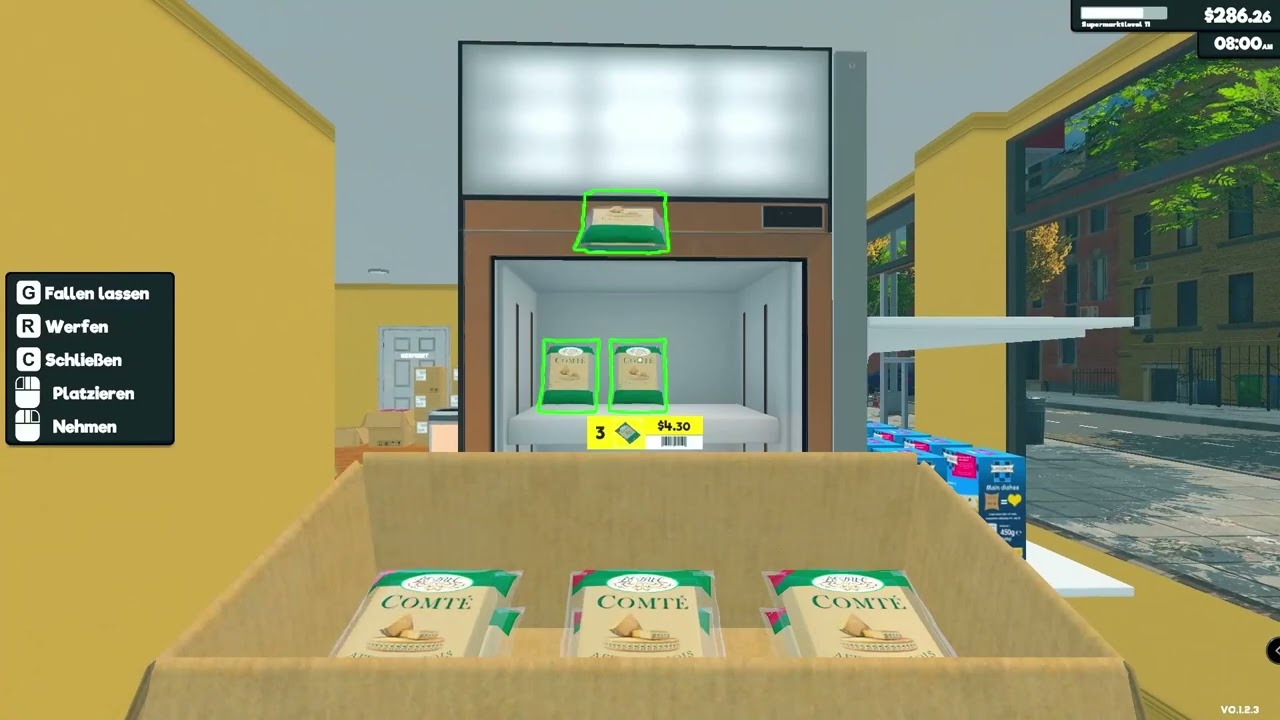 Supermarket Simulator # 5 Kasse machen und laden umbau