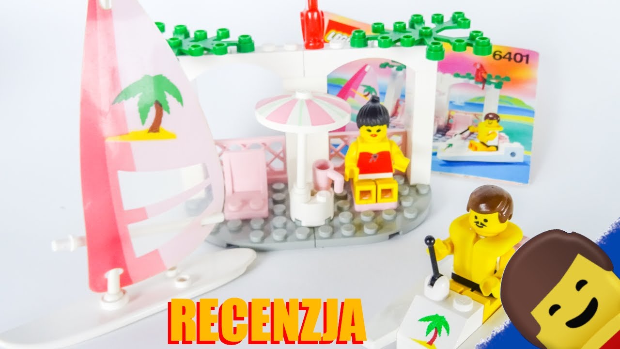 Chcę na taką plażę ! / LEGO PARADISA 6401 Seaside Cabana / Recenzja