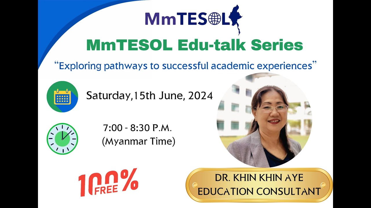 Exploring Pathways to Successful Academic Experiences (MmTESOL Edu-talk Series)