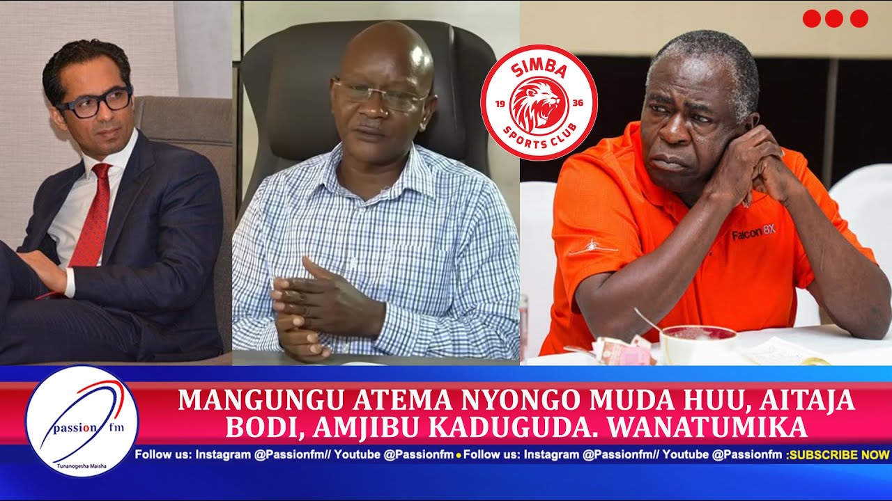 🔴#LIVE : MANGUNGU ATEMA NYONGO MUDA HUU, AITAJA BODI, AMJIBU KADUGUDA. WANATUMIKA, MO DEWJI..
