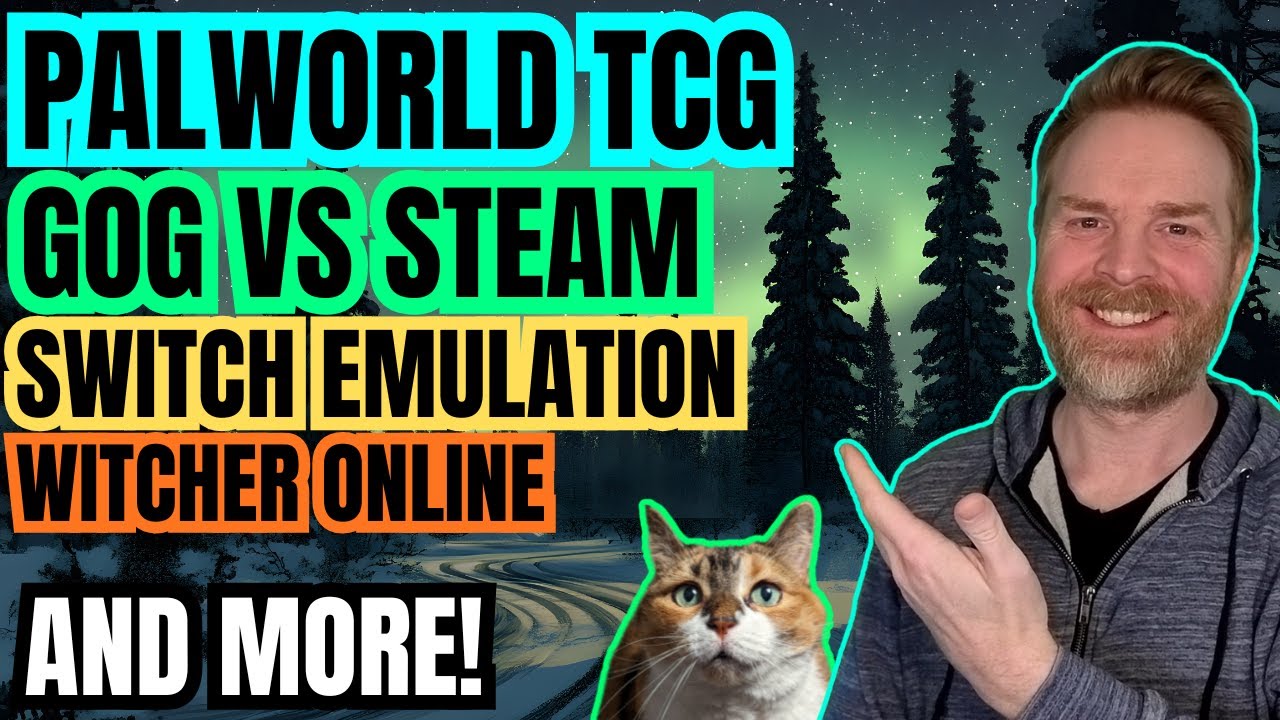 Palworld TCG Announced, Switch Emulation, Witcher Online Multiplayer and more