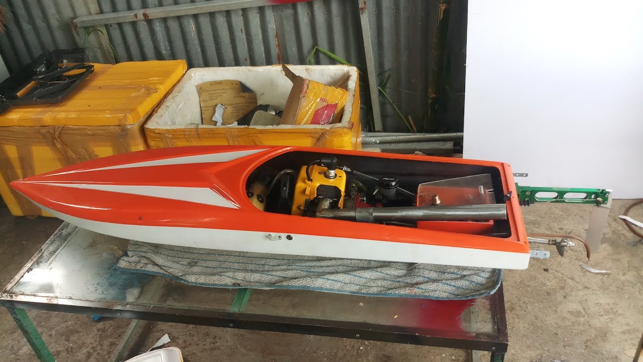 TÀU CANO điều khiển chạy xăng a95 khi xăng lên giá,(high speed control)
