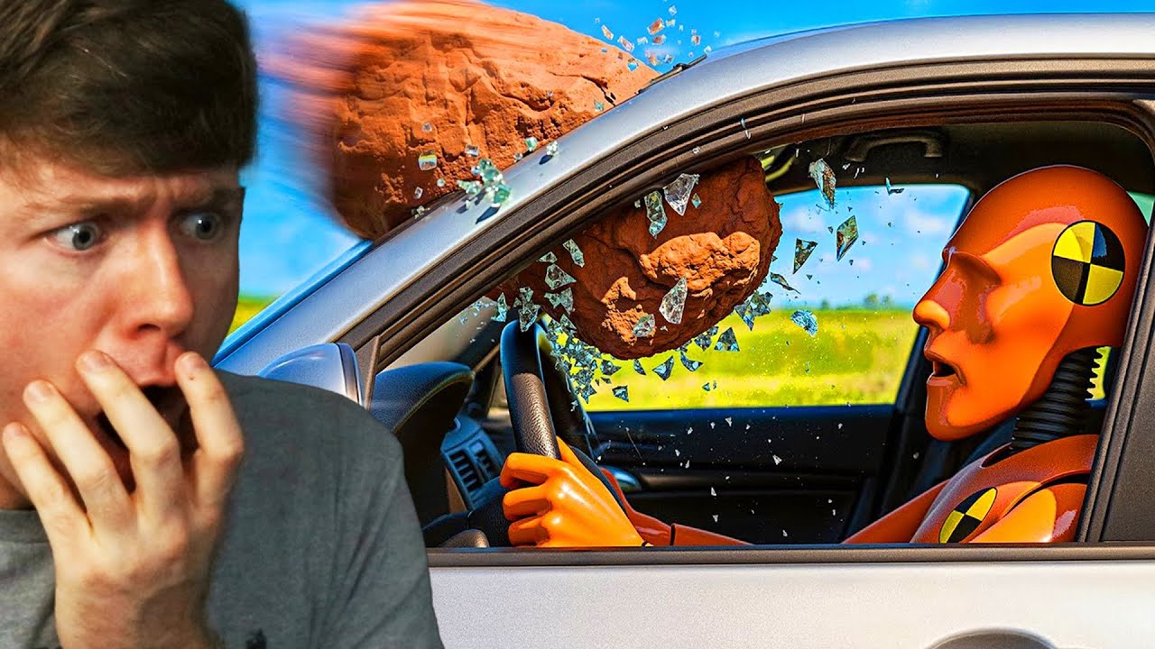 Reacting to REALISTIC CAR CRASHES in BeamNG Drive! (Instant Karma)