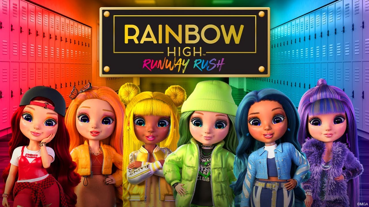 RAINBOW HIGH RUNWAY RUSH FULL GAME Gameplay Walkthrough No Commentary Nintendo Switch