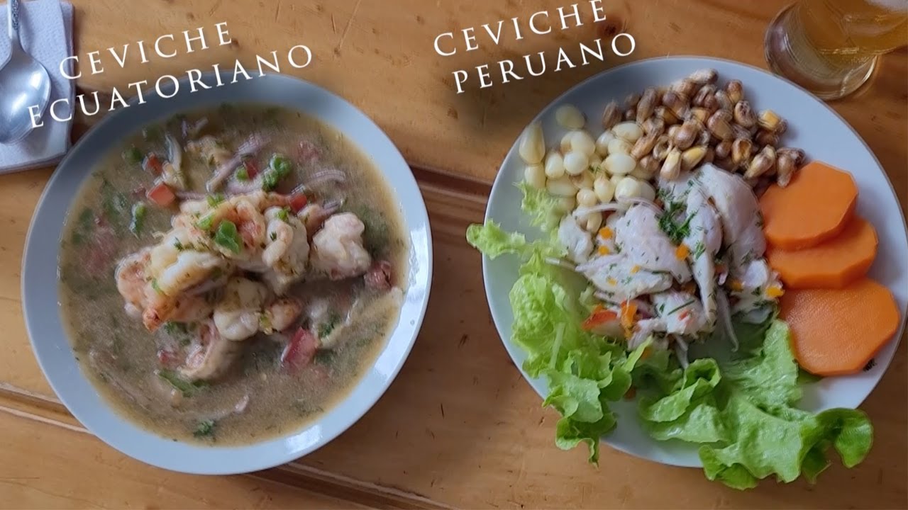 ¡Ceviche Peruano Vs. Ceviche Ecuatoriano! Tour Sabor con el chef peruano-ecuatoriano Juan Castro.