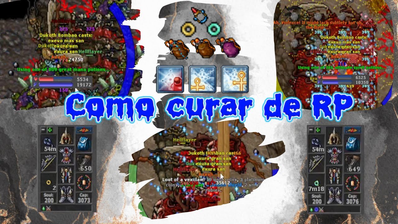 COMBO DE CURA RP - APRENDA A CURAR NA PRATICA