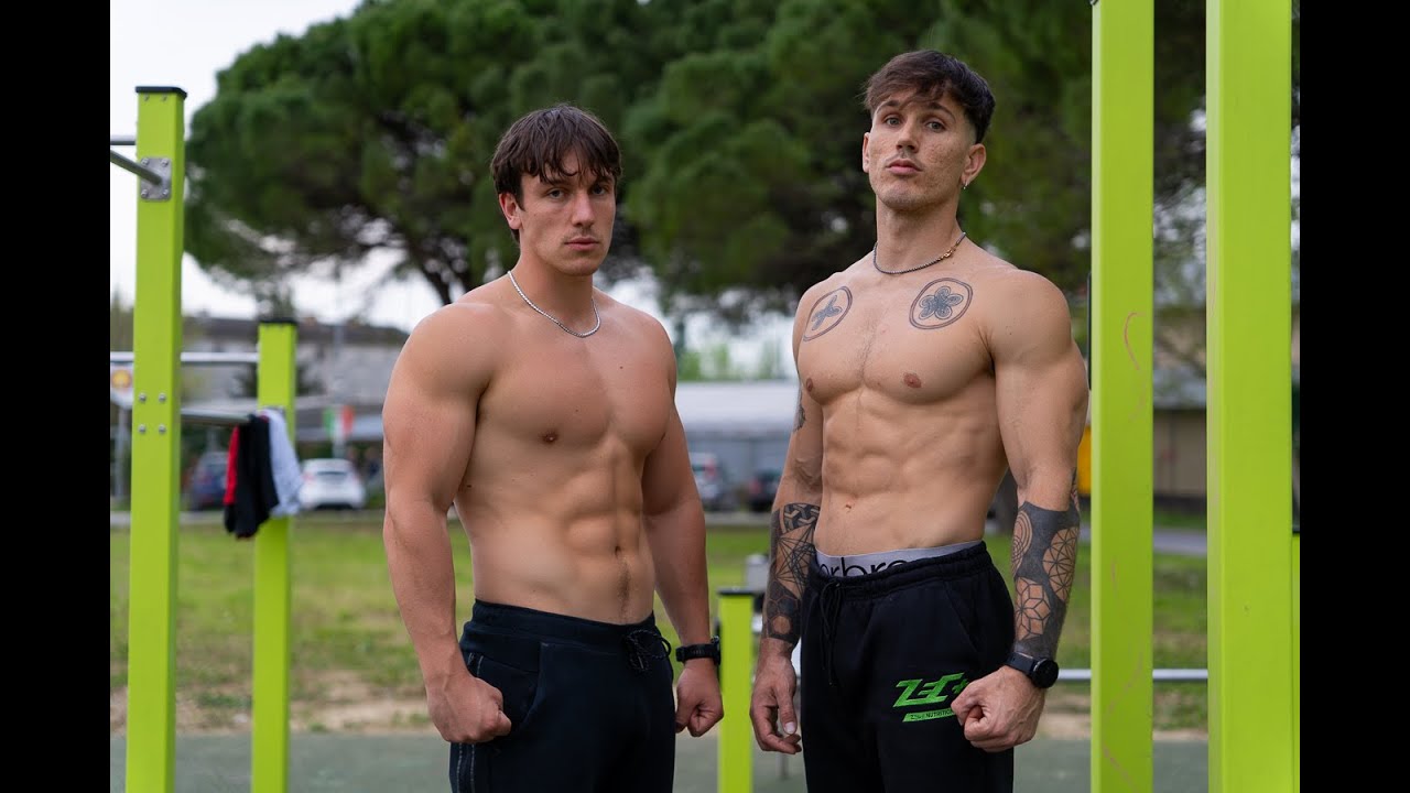 Il nostro allenamento di Calisthenics al parco.