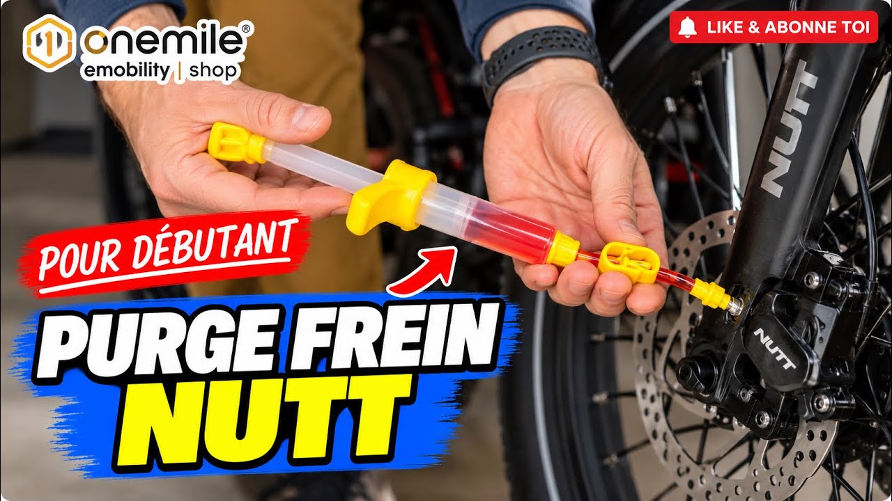 PURGE FREIN Hydraulique NUTT - ONEMILE SCRAMBLER V - ONEMILE SCRAMBLER S