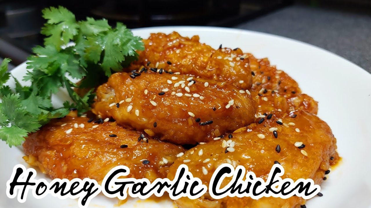 RESEP LENGKAP SAYAP AYAM MADU BAWANG PUTIH || HONEY GARLIC CHICKEN