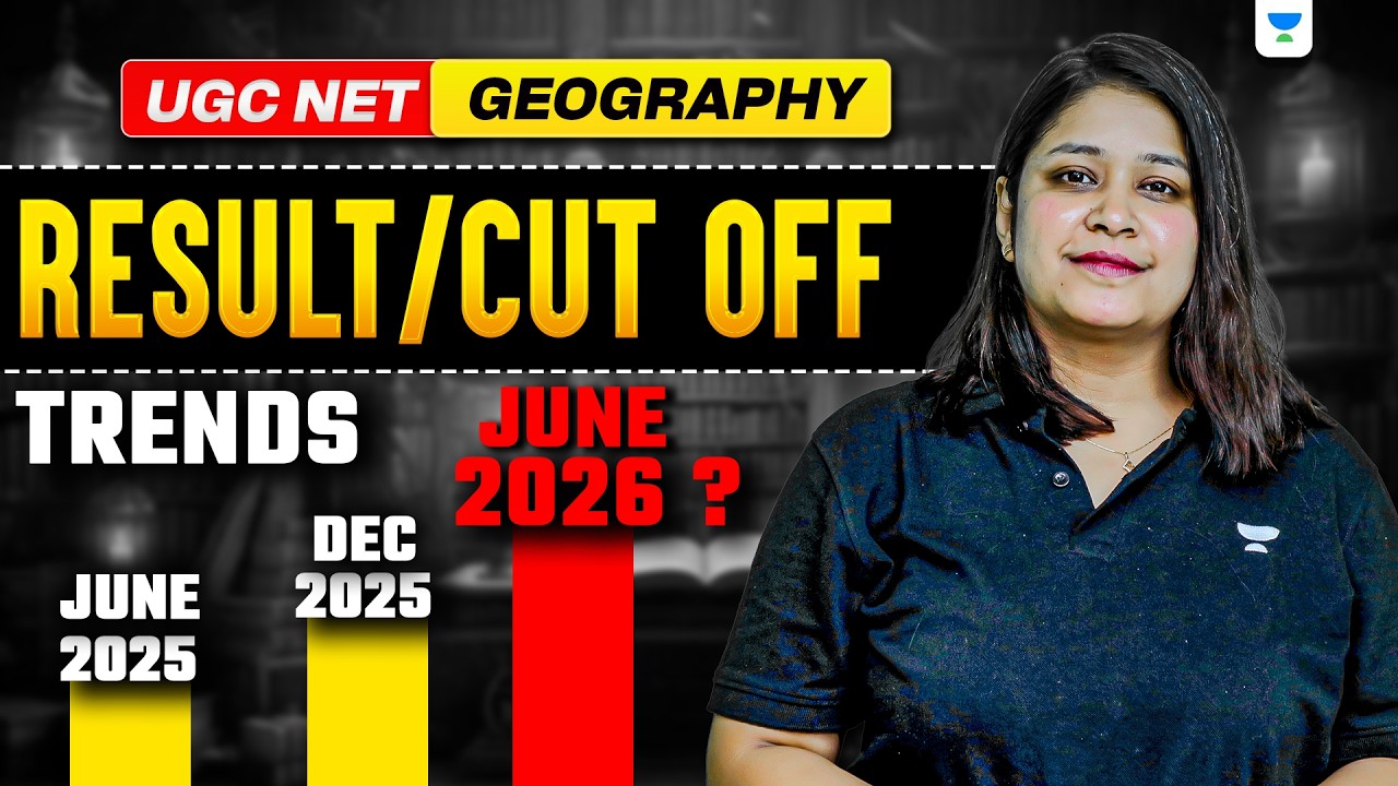 UGC NET Geography | CUT OFF Trend Analysis | UGC NET Geography June 2026 | Shikha Mam