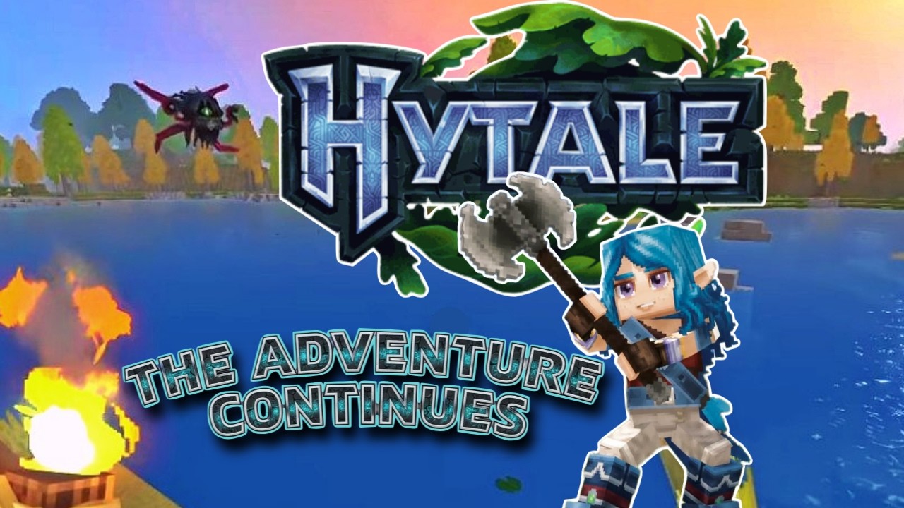The Adventure Continues, Amelia's Arcade Plays Hytale. Ep.2 #gaming #pc #fun