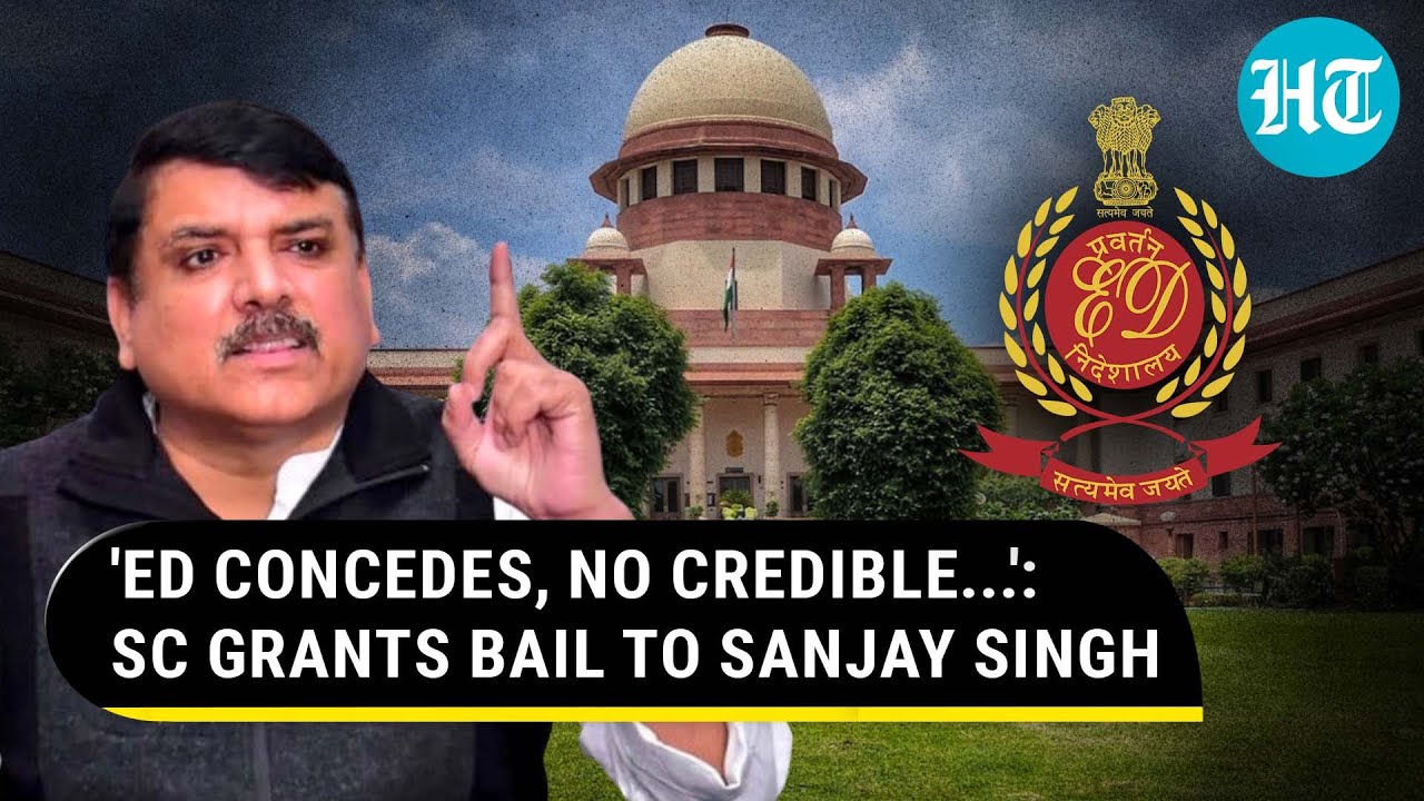 'ED Conceded In SC...': Sanjay Singh Gets Bail; First Senior AAP Leader To Get Relief | Details