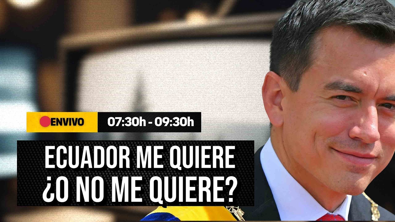 DANIEL NOBOA: el menos querido | Municipio de Quito denunciará ley de Gobierno | Buenas Buenas