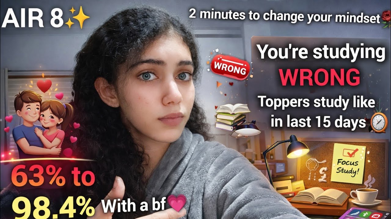 You're studying WRONG NOW! Watch this video now! 