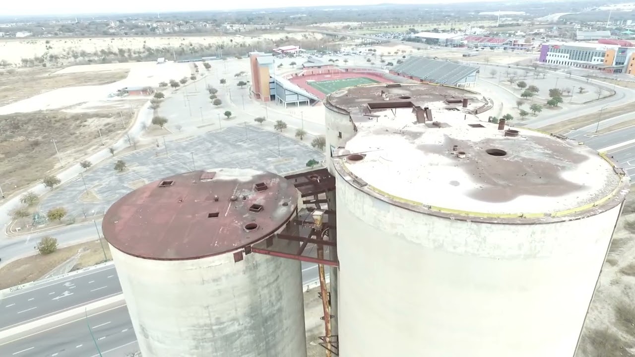 flight around old cement plant n-4 filter