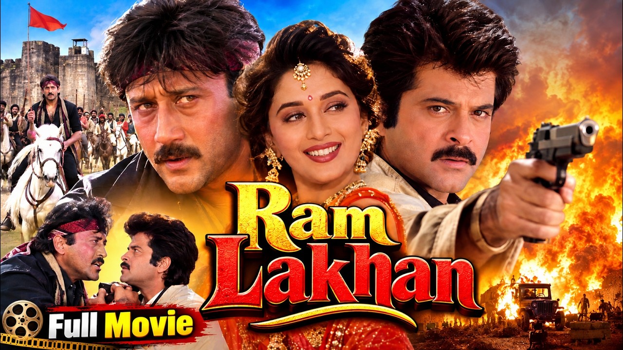 Ram Lakhan (1989) - 80s Blockbuster Hindi Action Movie - Jackie Shroff, Anil Kapoor, Madhuri Dixit