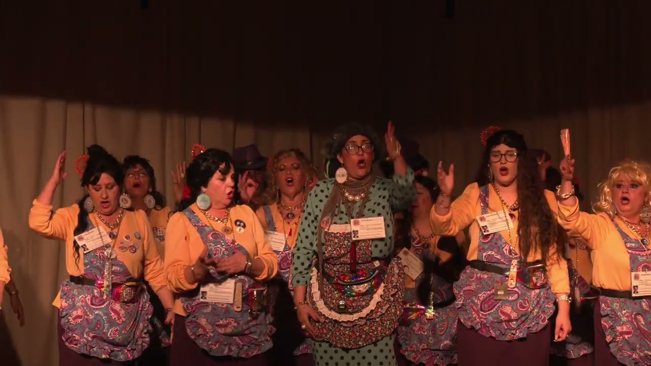 Carnaval 2024 Chipiona Chirigota Las Del Corte Ingles En Colegio Las Monjas