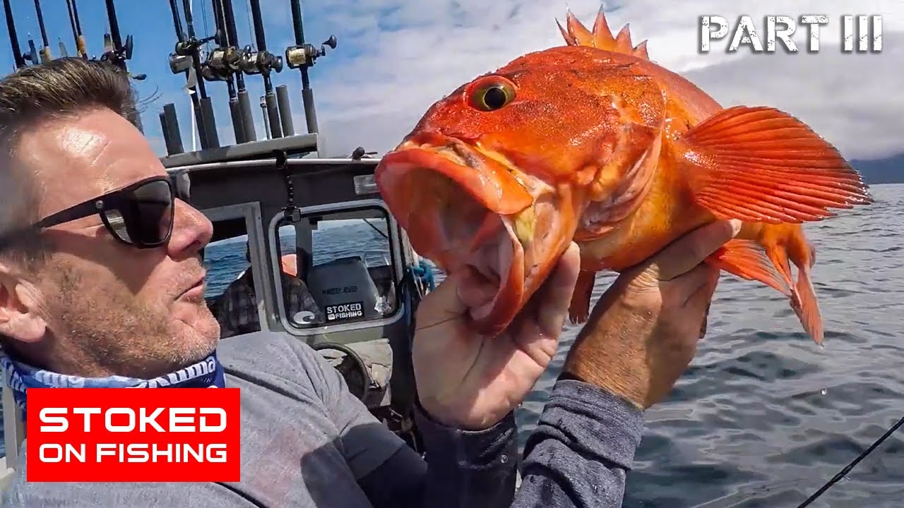 The Ultimate Alaskan Rock Fishing Charter | Stoked On Fishing Full Episode | 2020