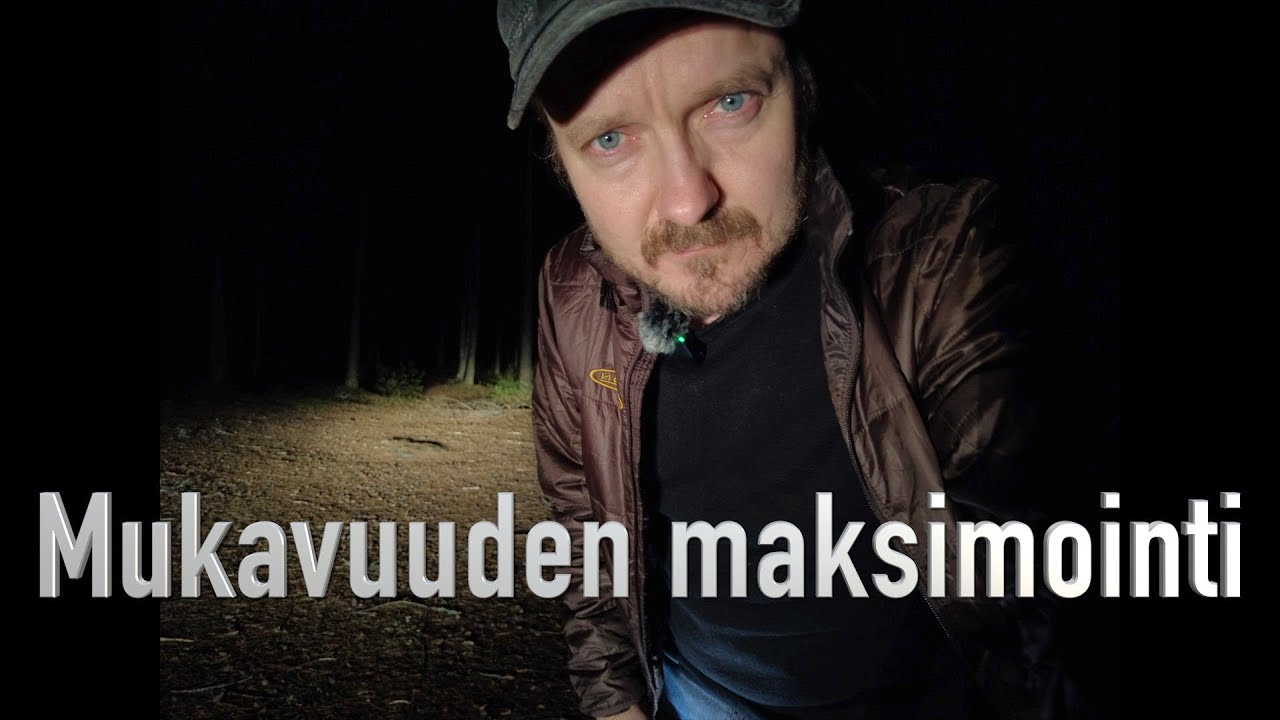 Marraskuista Leiriel&auml;m&auml;&auml; - L&auml;mmitetty Teltta Ja Uintia Hiekkarannalla