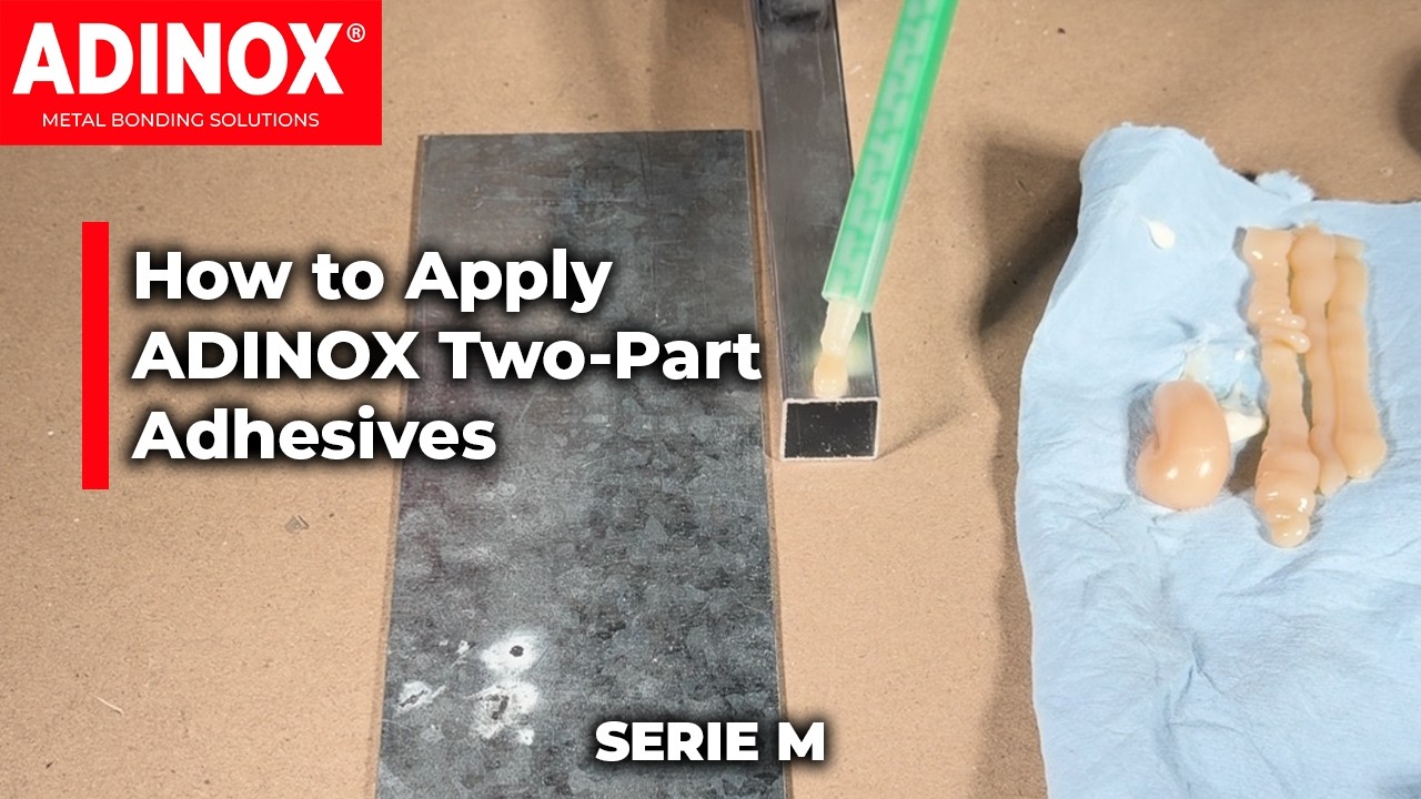 How to Apply Methacrylate Adhesive - ADINOX® M Series Tutorial