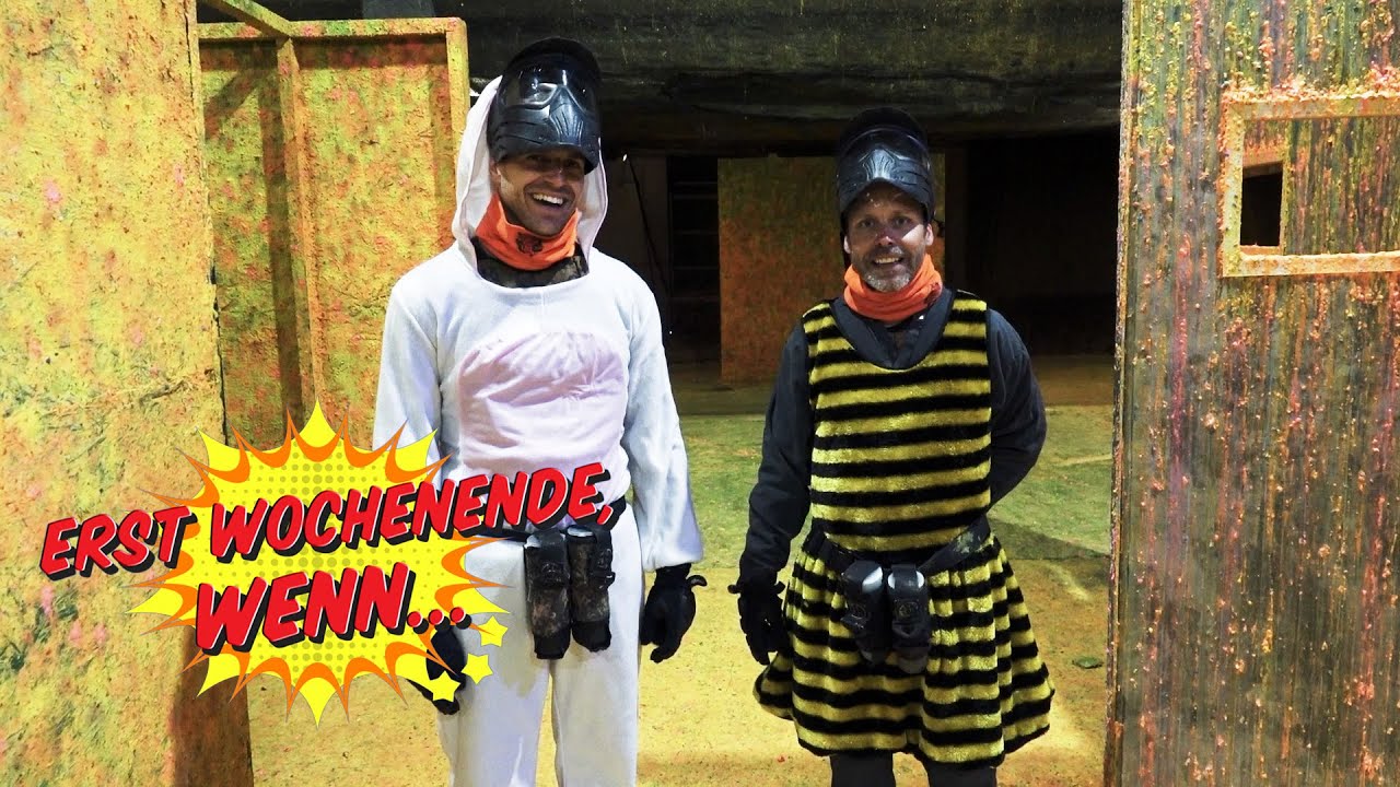 Erst Wochenende, wenn... – Paintball Challenge