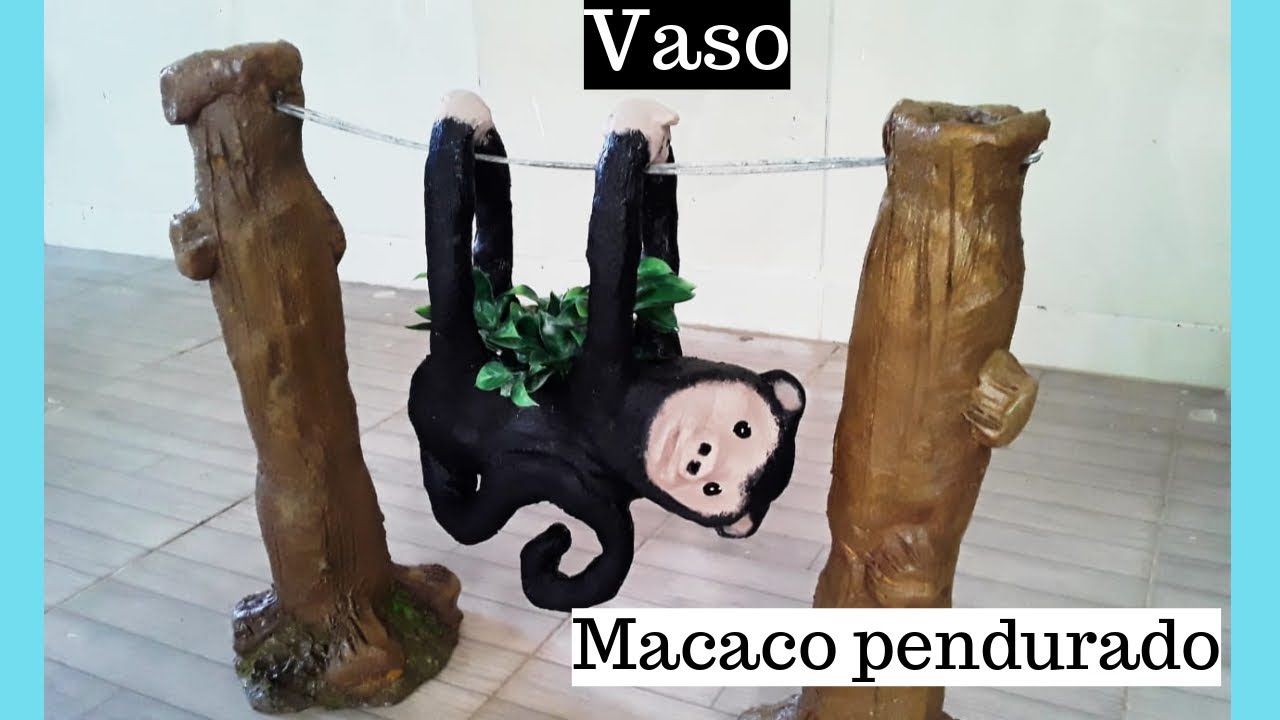 Vaso Macaco Pendurado (Hanging Monkey Vase)