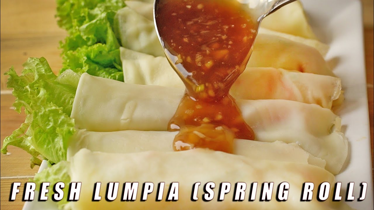 Lumpiang Sariwa Easy Recipe || Fresh Spring Roll