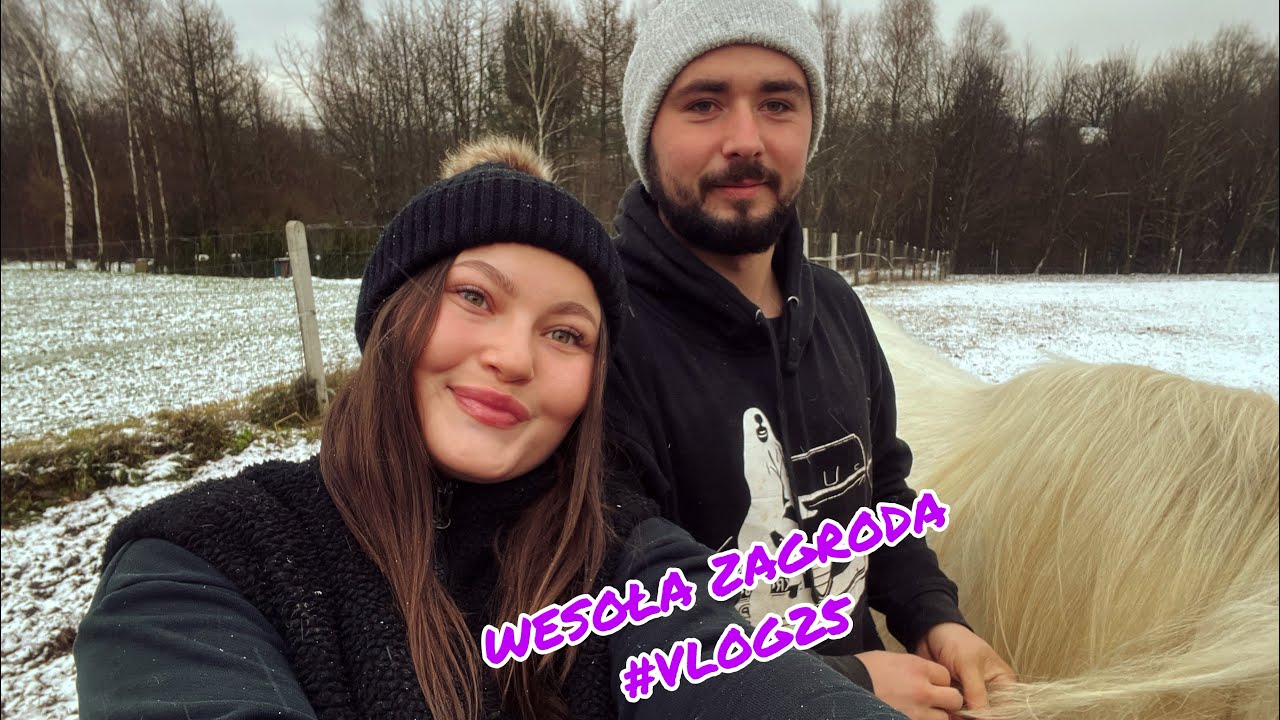 ZIMA ❄️ CO U NAS I U NASZYCH ZWIERZAKÓW / Wesoła Zagroda #vlog25