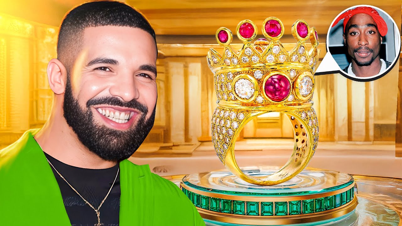 The Richest Rapper DRAKE Jewelry Collection