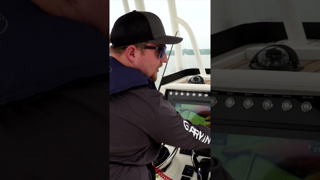Running the Garmin Fantom 18X through a GPSMap 1243 XSV #shorts